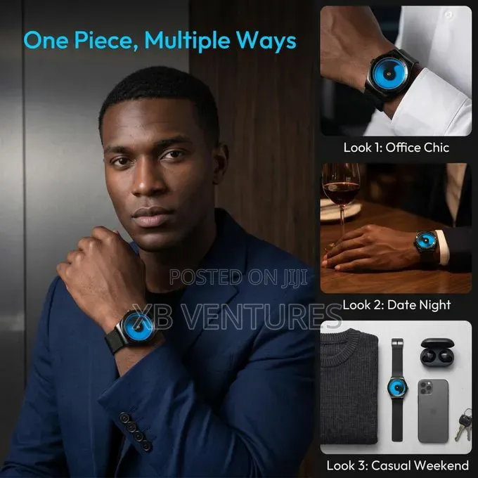 Creative Style Needleless Vortex Quartz Teso Watch