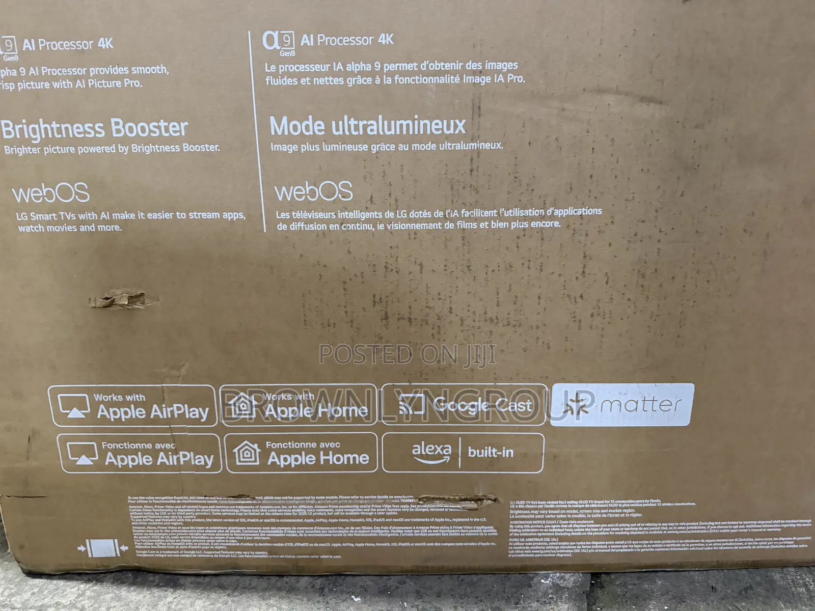 LG 77-Inch OLED Evo Ai C5 Smart TV - 2025