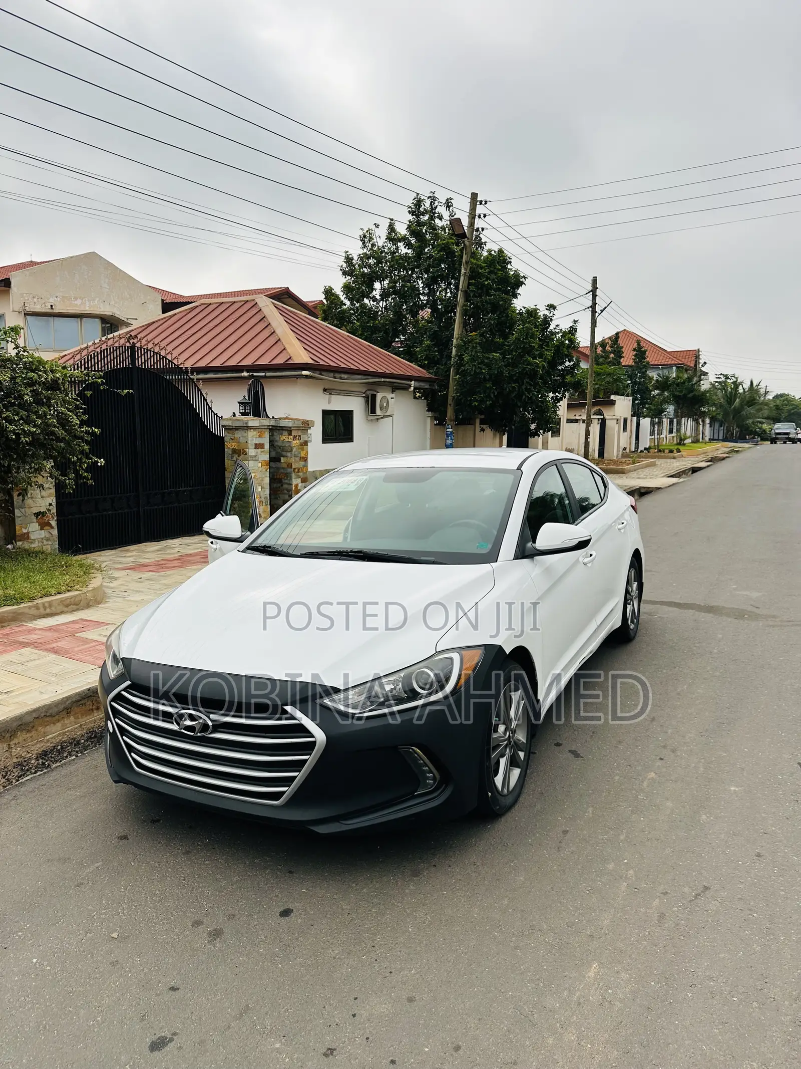 Hyundai Elantra Sport Sedan FWD (1.6L 4cyl 6M) 2017 White