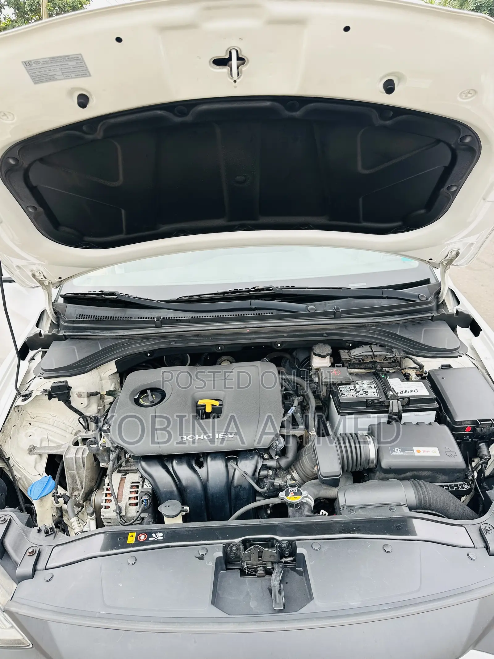 Hyundai Elantra Sport Sedan FWD (1.6L 4cyl 6M) 2017 White