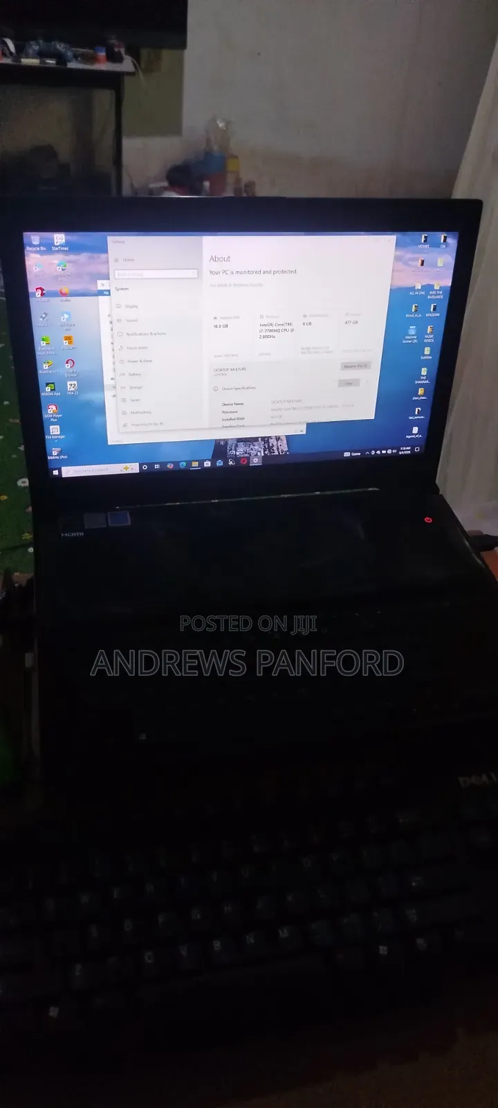 Laptop Asus ROG ZEPHYRUS (GX501) 16GB Intel Core i7 SSD 512GB