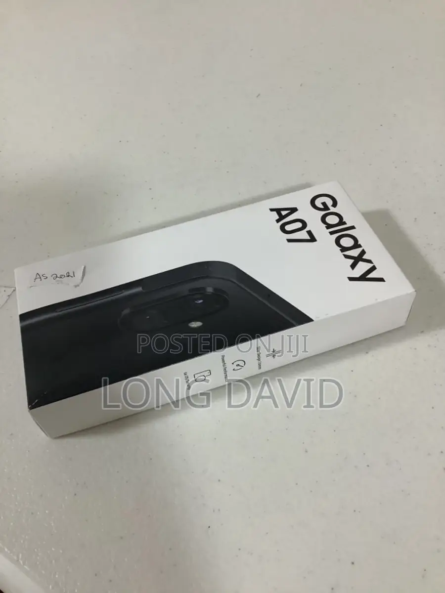 New Samsung Galaxy A07 256 GB Black