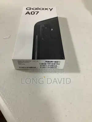 New Samsung Galaxy A07 256 GB Black