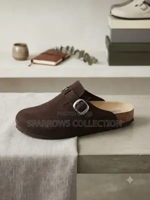 Chrome Hearts X Birkenstock Boston Clogs(Suede Coffee Brown)