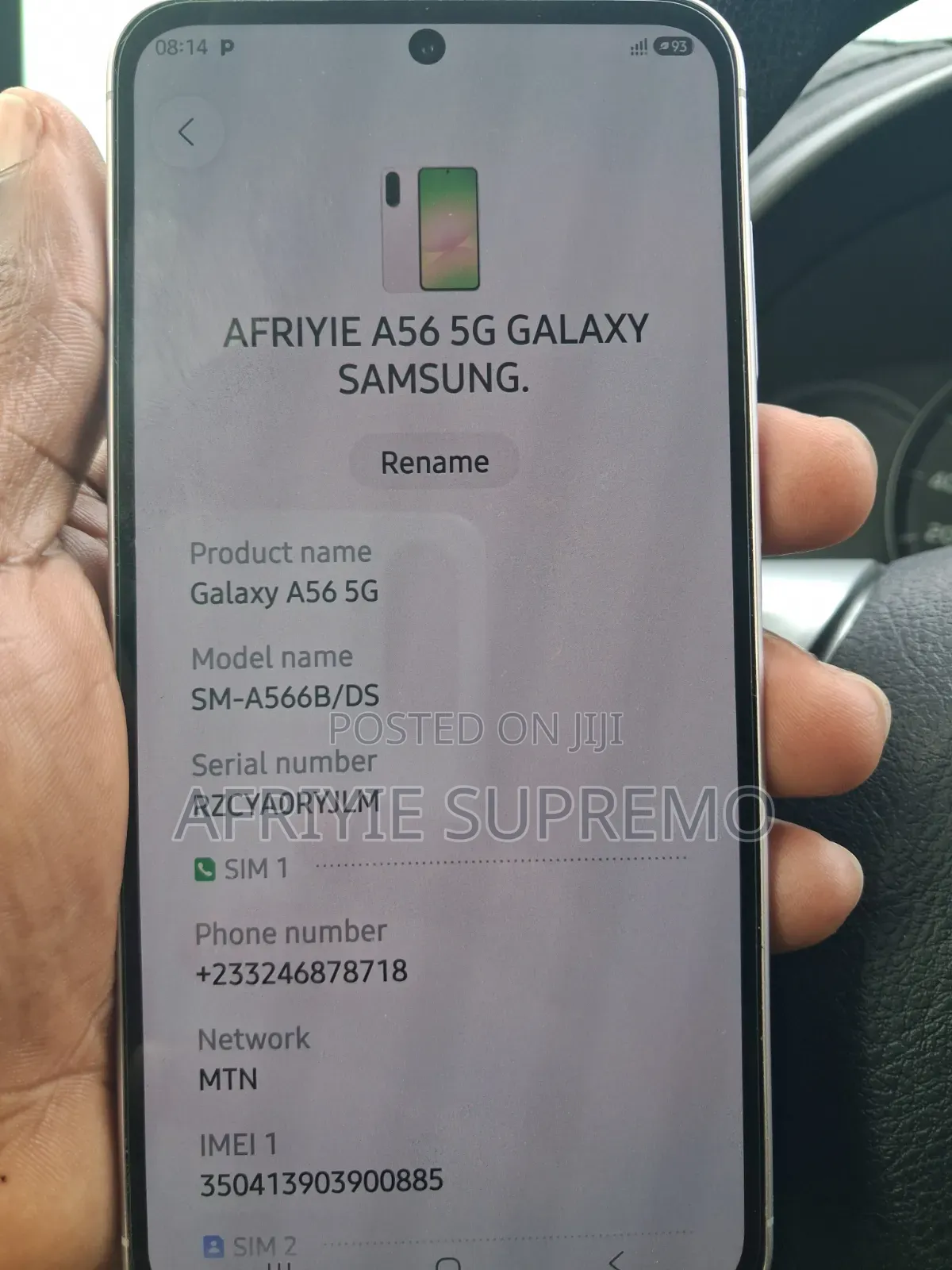 Samsung Galaxy A56 256 GB Gray