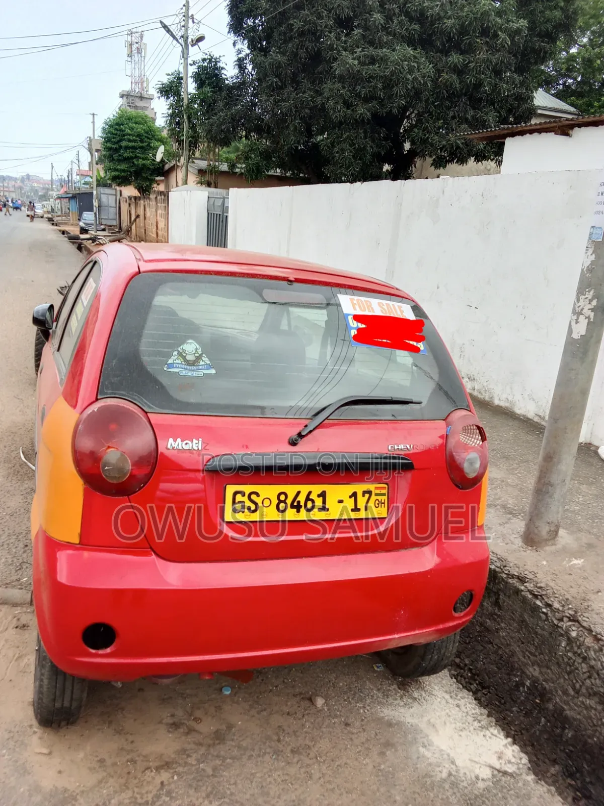 Daewoo Matiz 2009 Red