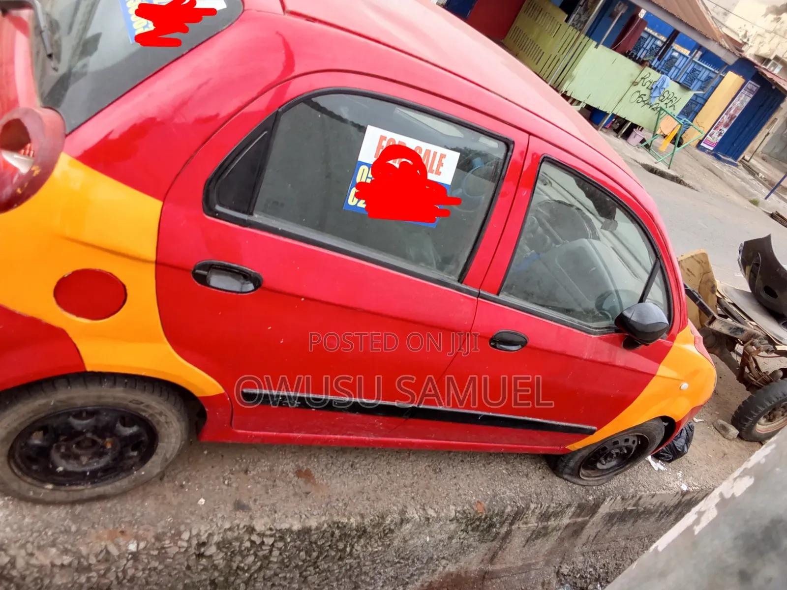 Daewoo Matiz 2009 Red