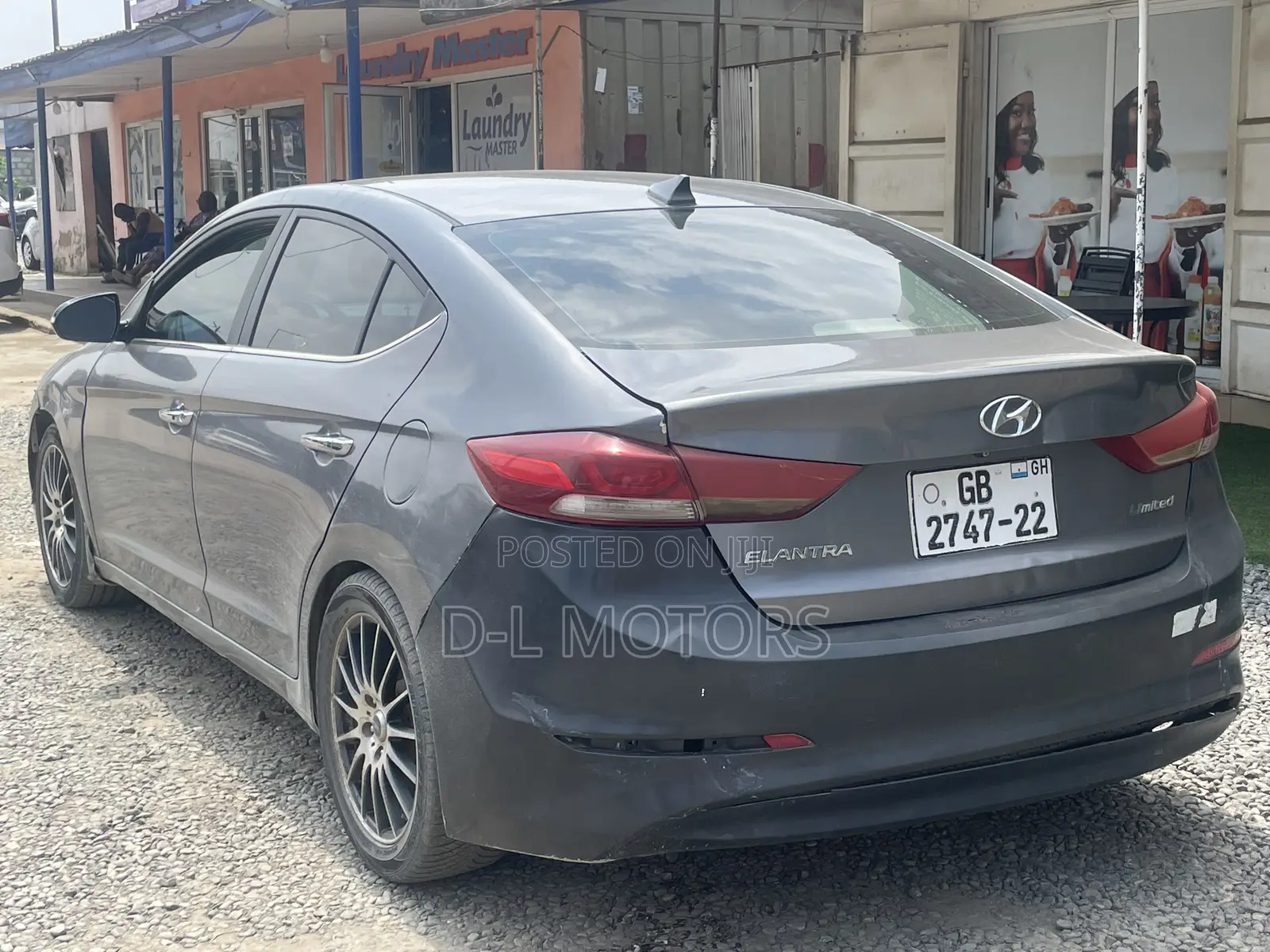Hyundai Elantra Limited Sedan FWD (2.0L 4cyl 6A) 2017 Gray
