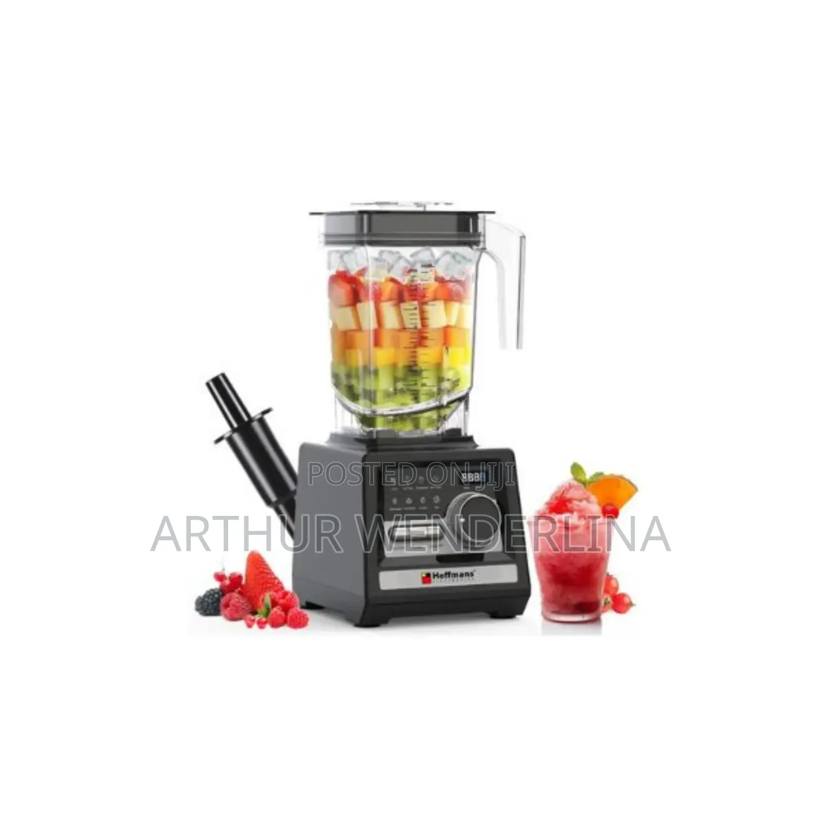 Hoffmans 2L Commercial Blender Multifunctional Wall Breaking