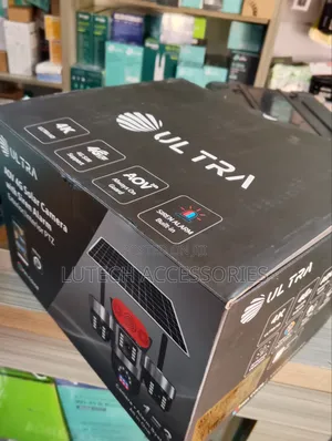 Ultra AOV 4G 3 Lens Solar Camera With Siren / S13