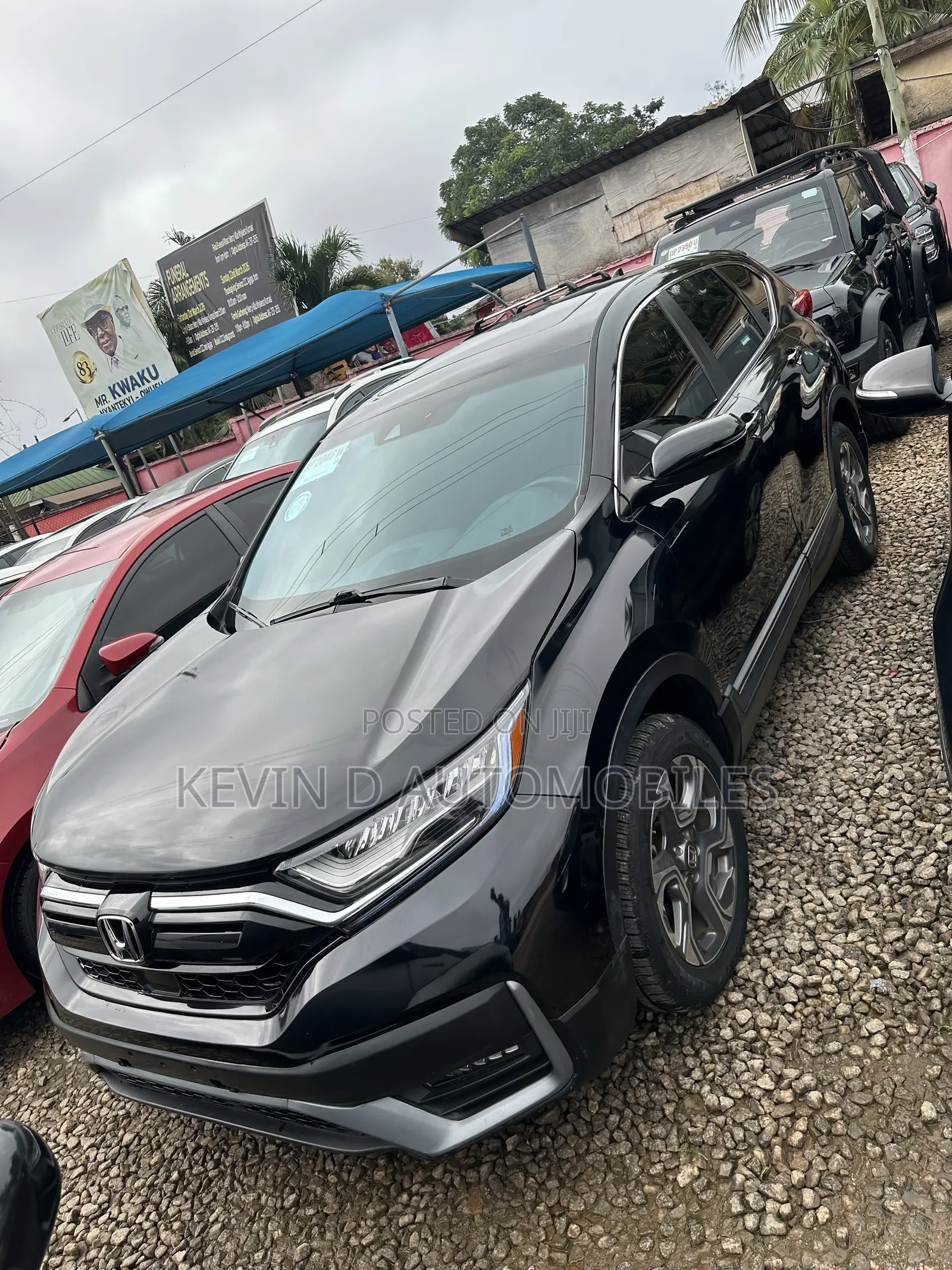 Honda CR-V EX-L 4dr SUV AWD (1.5L 4cyl CVT) 2017 Black