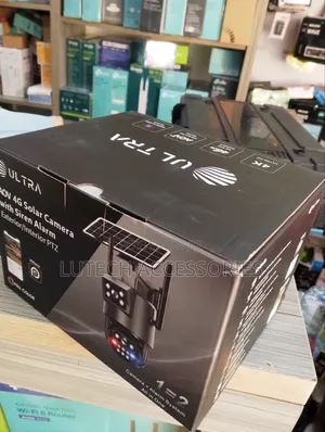 Ultra AOV 4G 2 Lens Solar Camera With Siren/S12