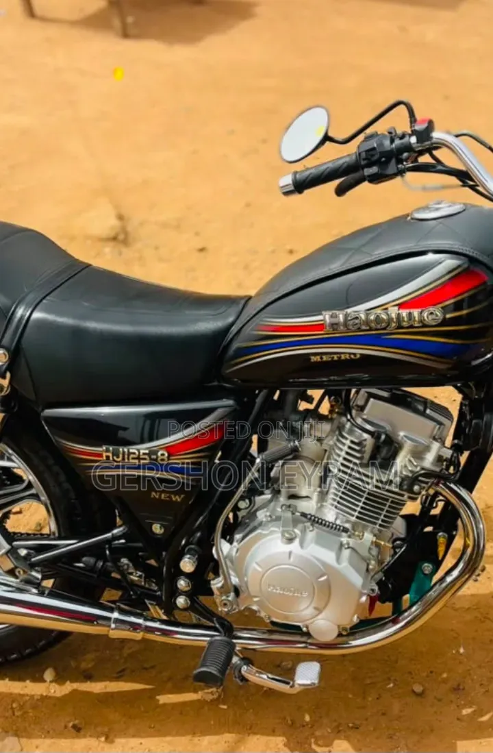 Haojue HJ125-8K 2025 Black