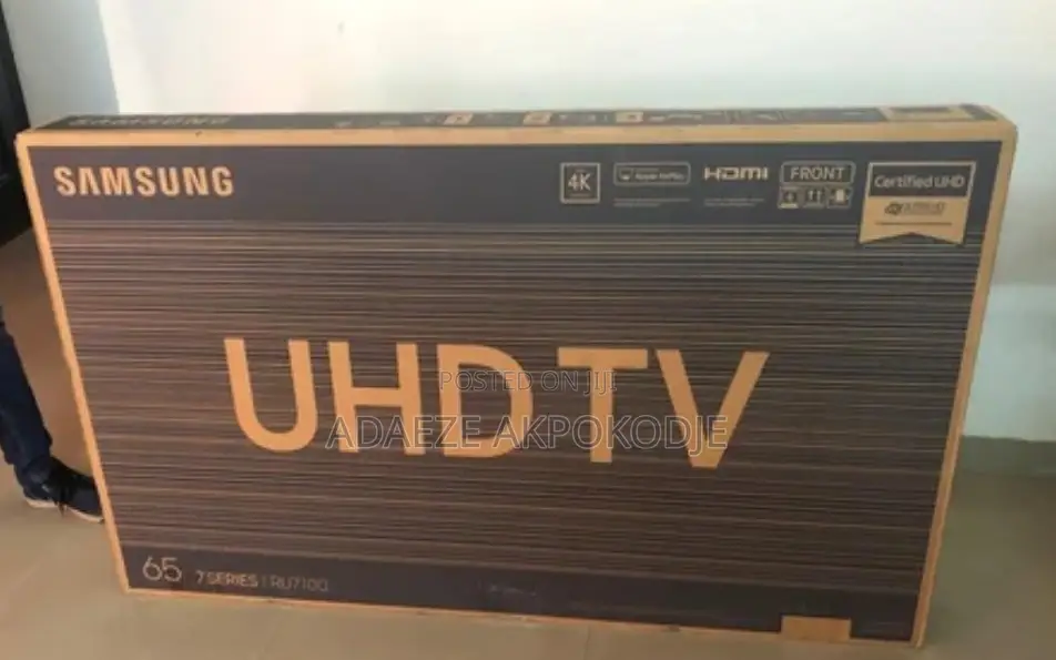 Samsung 65inches Smart TV Uhd(payment on Delivery)