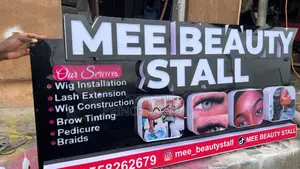 3D Signage and Acrylic Customised Light