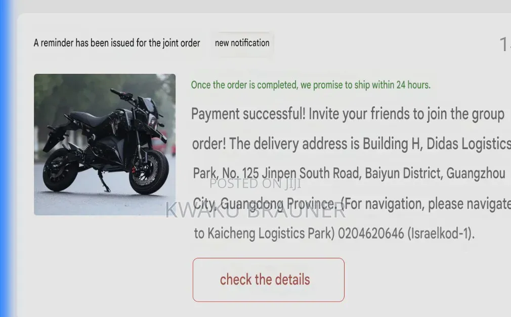 New Zongshen ZT6 2025 Black