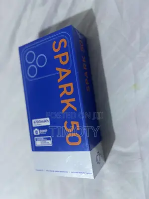 New Tecno Spark 50 128 GB Black