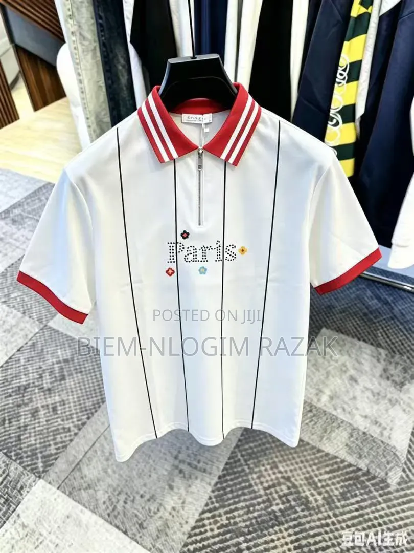 High Quality Thick N Heavy Paris and Casablanca Zip Up Club Tshirts