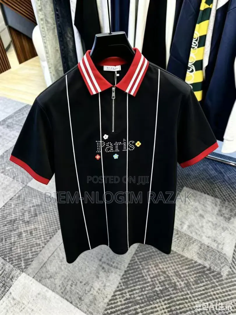 High Quality Thick N Heavy Paris and Casablanca Zip Up Club Tshirts