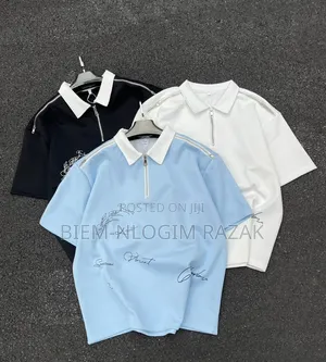 High Quality Thick N Heavy Paris and Casablanca Zip Up Club Tshirts
