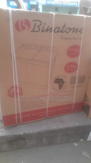 15kg Binatone Twin Tub Washing Machine