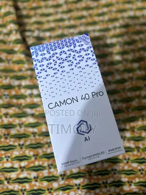 New Tecno Camon 40 Pro 5G 256 GB Black