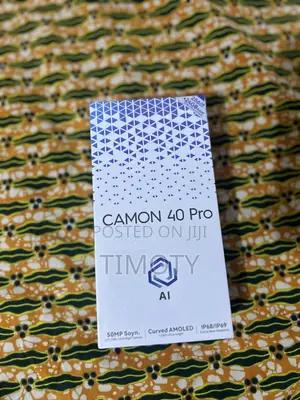 New Tecno Camon 40 Pro 5G 256 GB Black