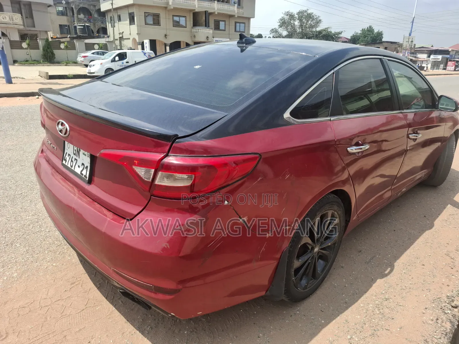 Hyundai Sonata 2015 Red