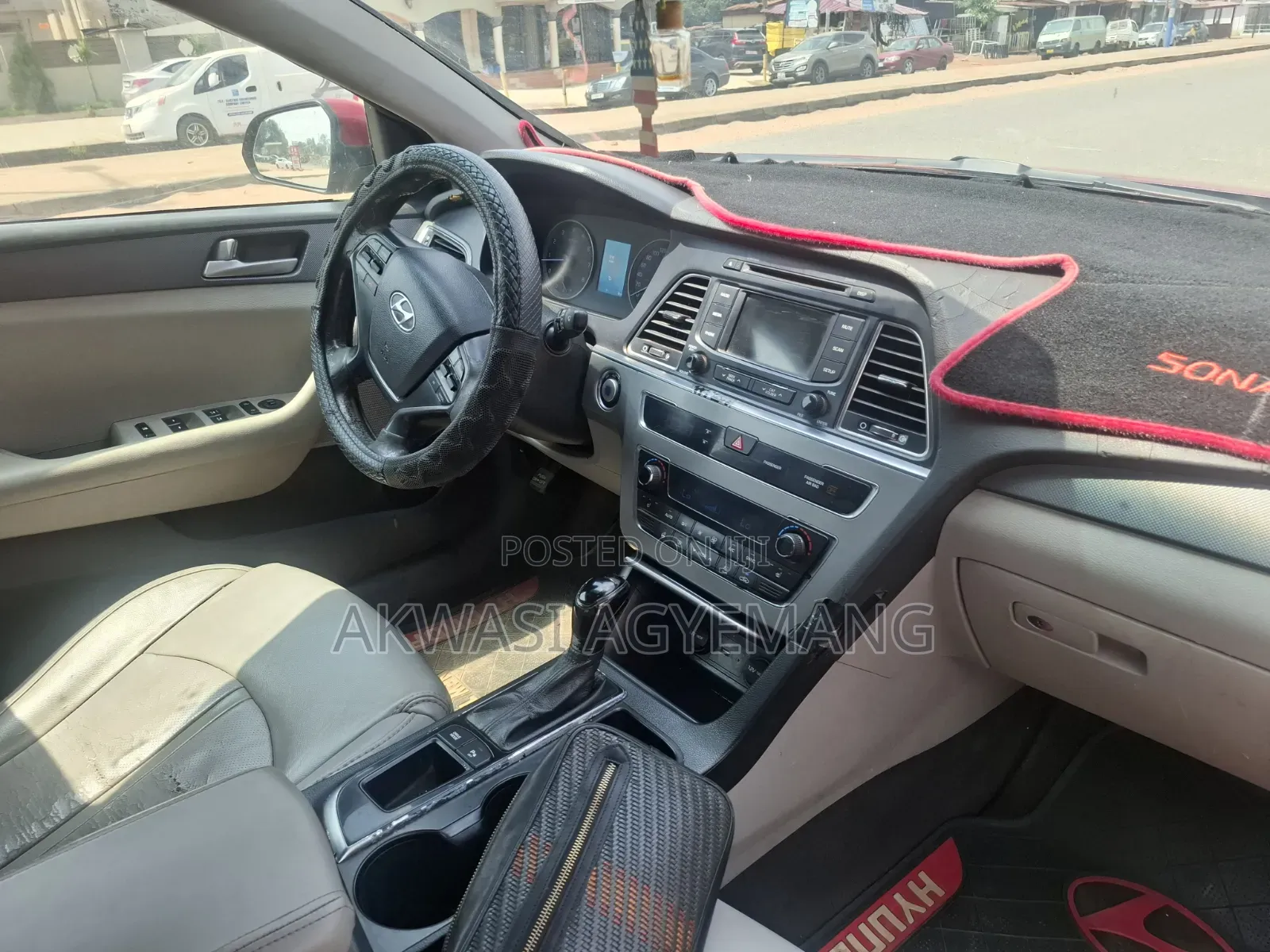 Hyundai Sonata 2015 Red