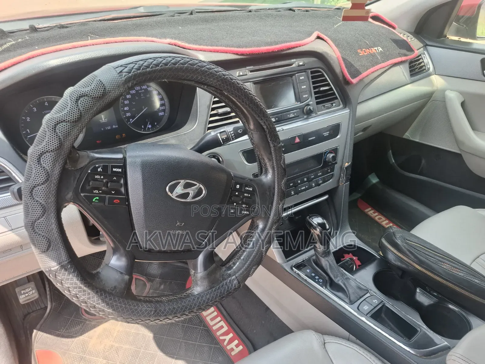 Hyundai Sonata 2015 Red