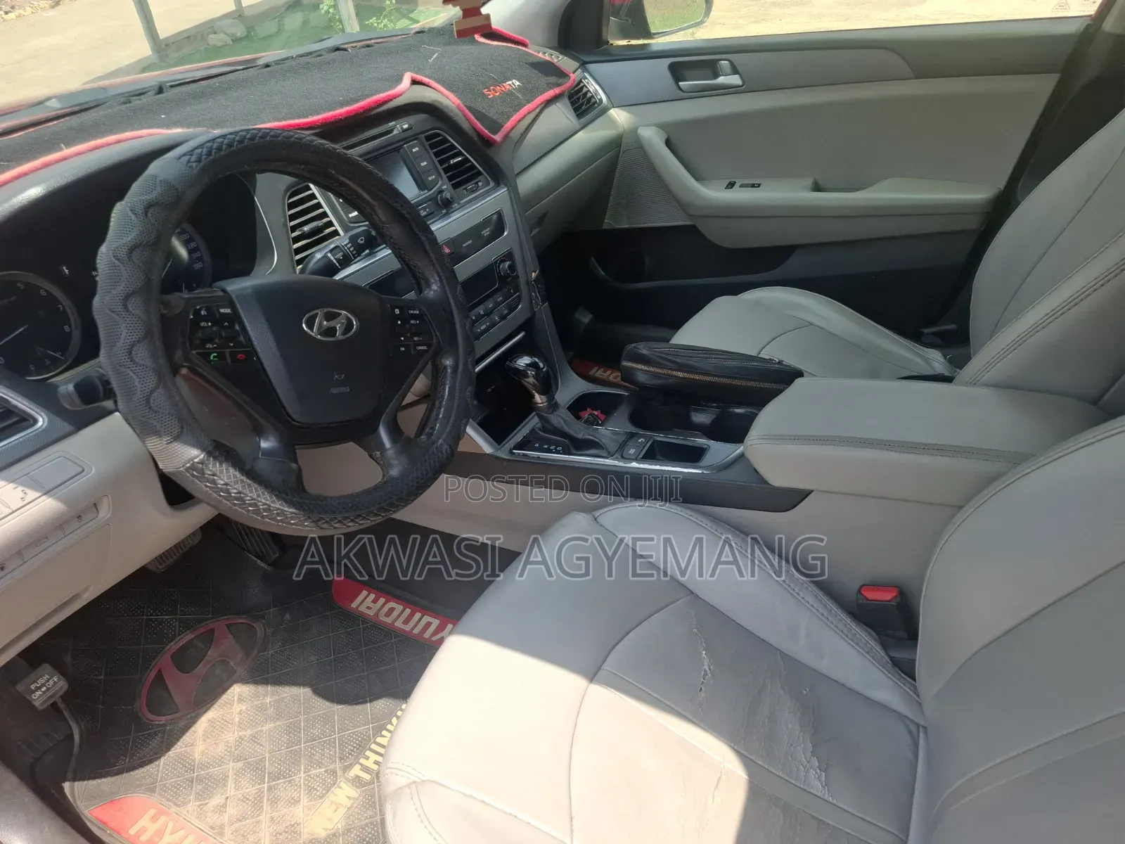 Hyundai Sonata 2015 Red