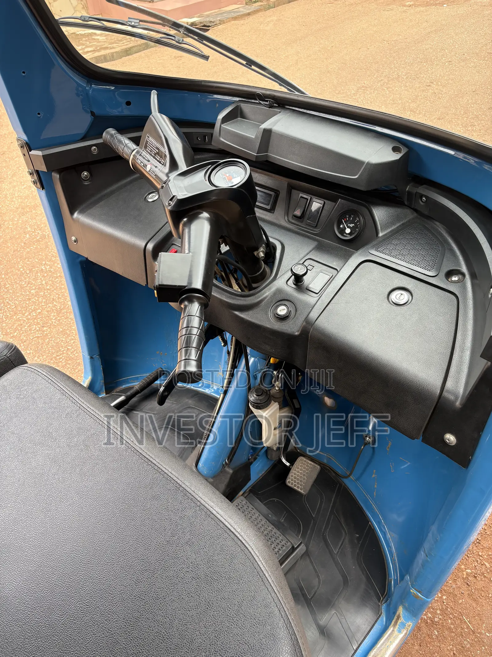 TVS King Deluxe Plus iTouch Start 2026 Blue