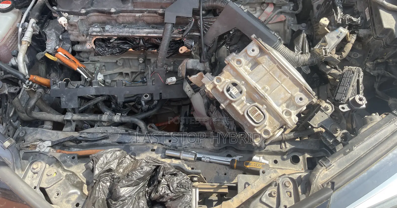 Hybrid Engine Overheating Correction
