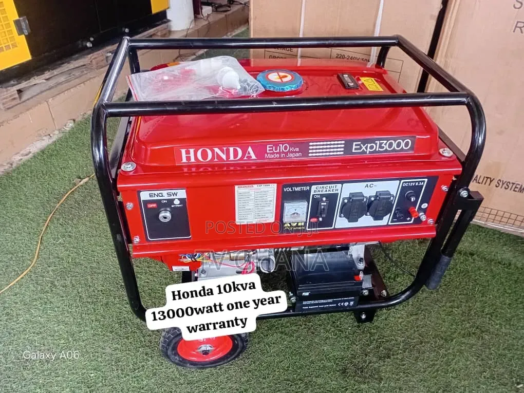 Honda 13000W Key Start Generator – Premium Quality10kva