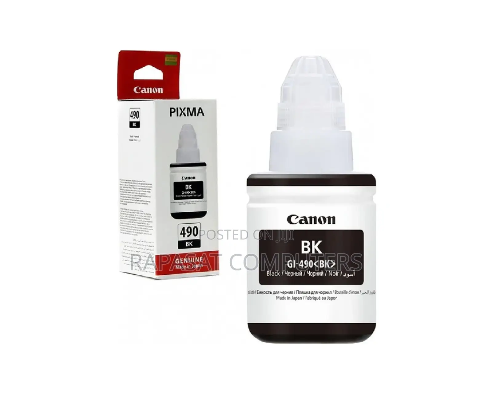 Canon 490 Black Ink Bottle