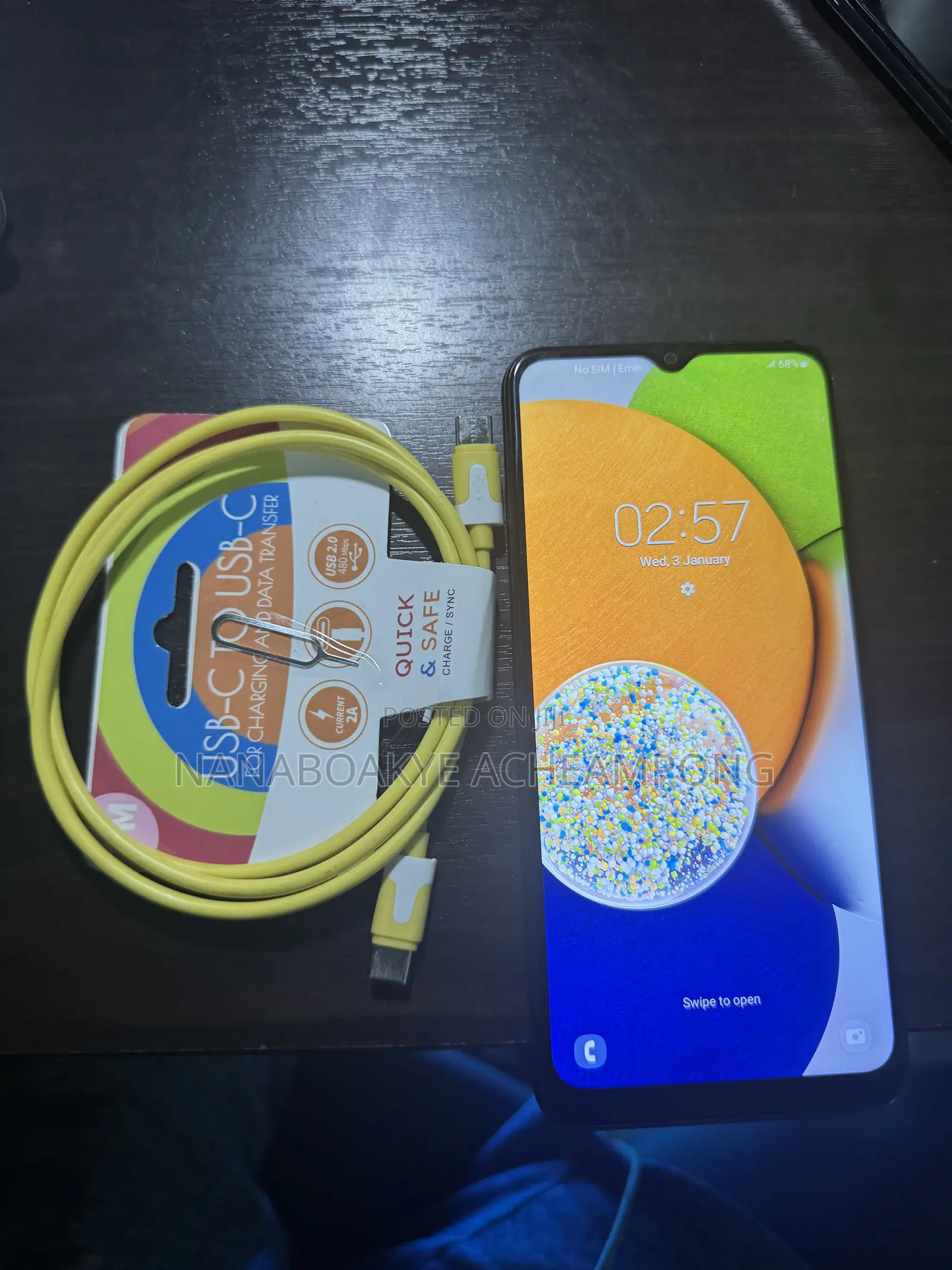 Samsung Galaxy A03 32 GB Black