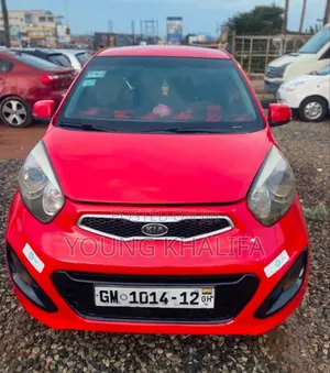 Kia Morning 2012 Red