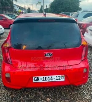 Kia Morning 2012 Red
