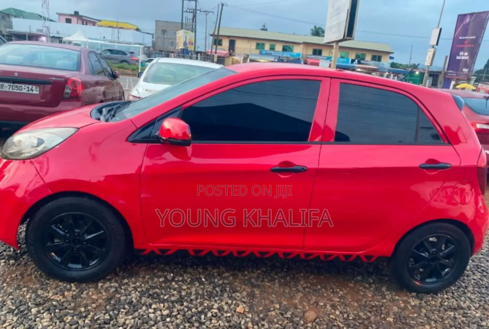 Kia Morning 2012 Red
