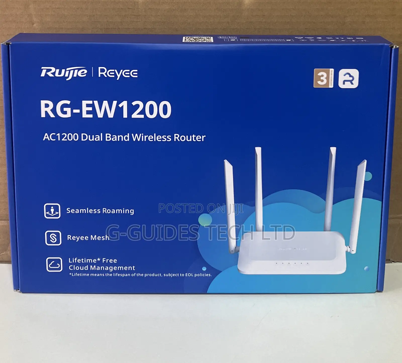Ruijie AC1200 Dual-Band Wireless Router RG-EW1200