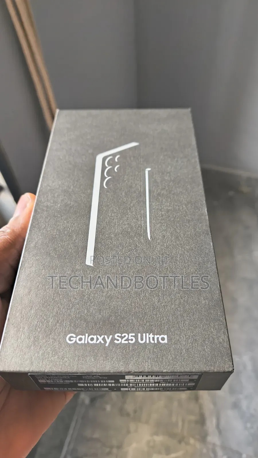 New Samsung Galaxy S25 Ultra 256 GB Gold