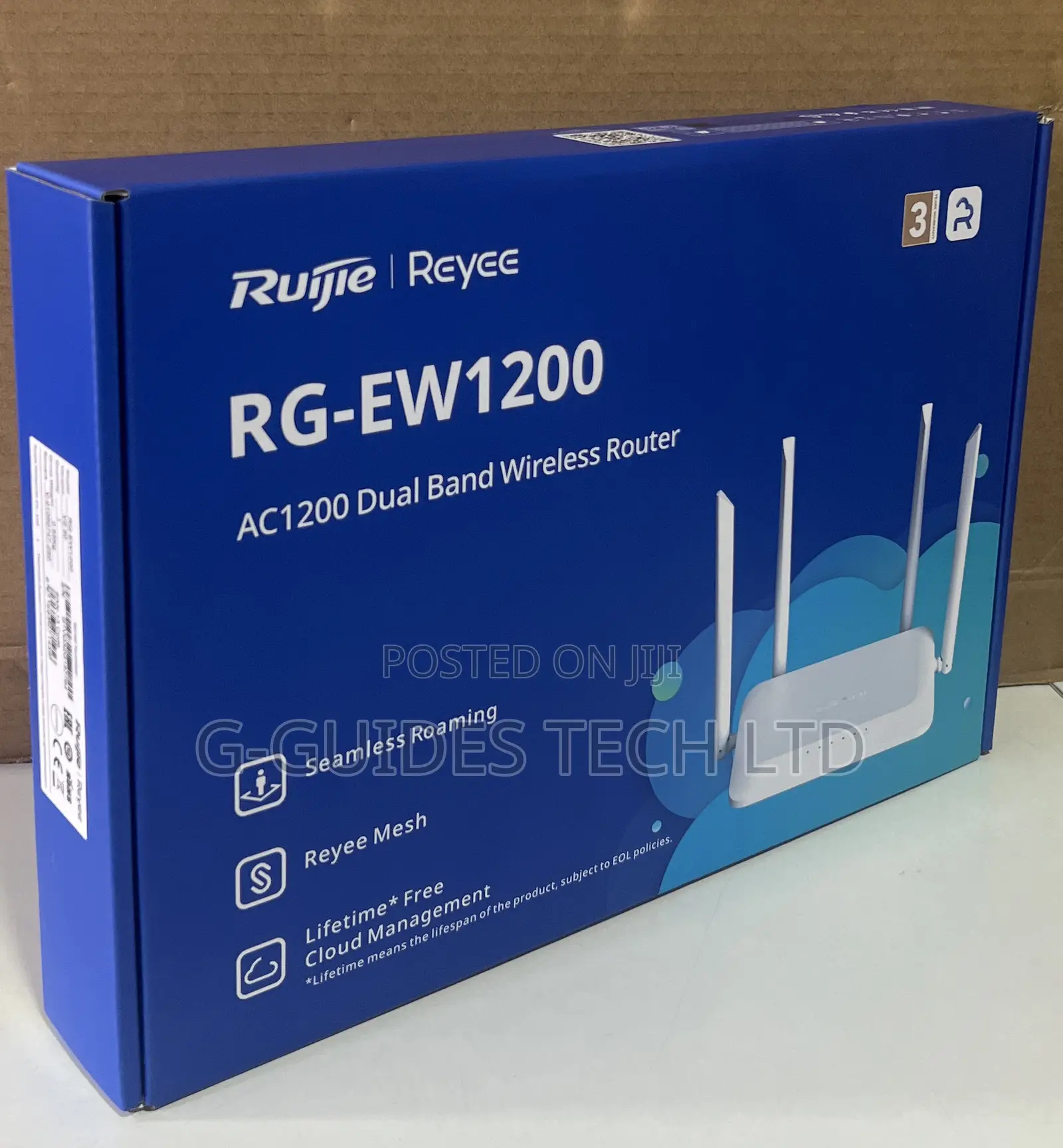 Ruijie AC1200 Dual-Band Wireless Router RG-EW1200