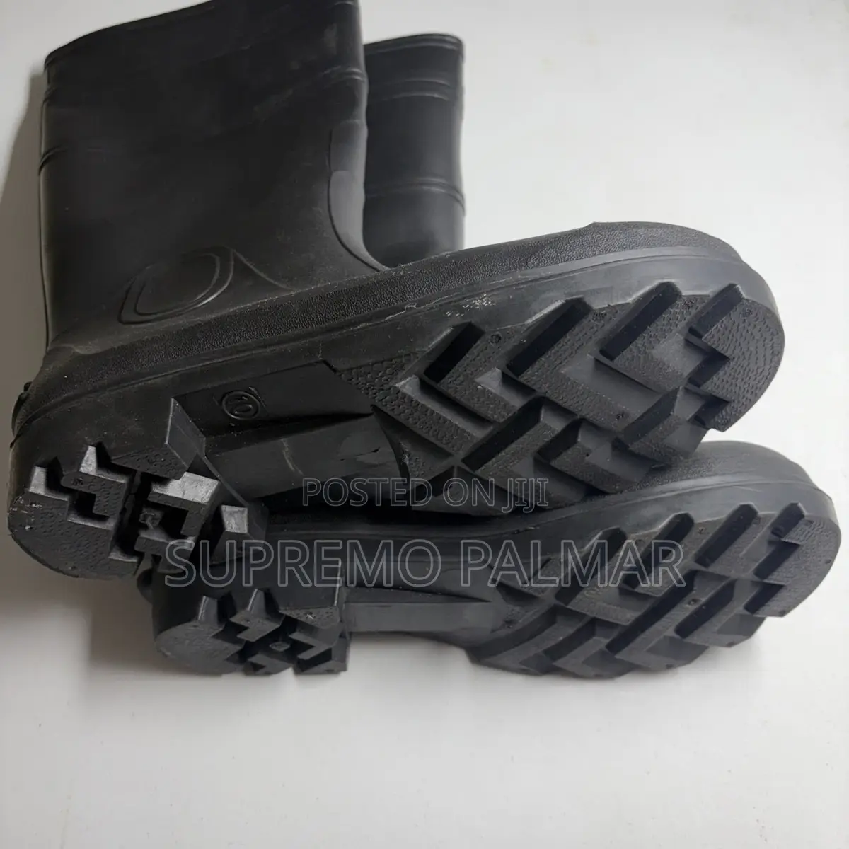 Steel Toe Waterproof Industrial Gumboots – Knee High
