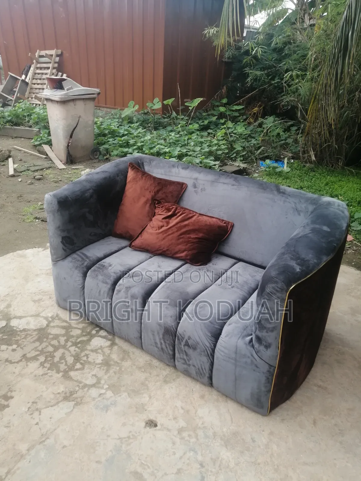 Nice Gray Two in One Sofa