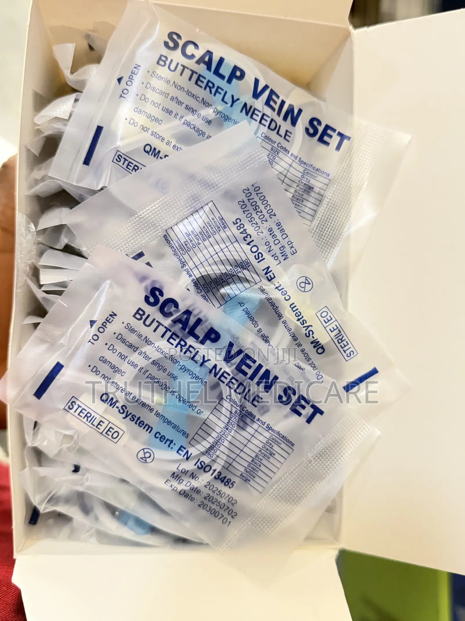 Butterfly Needles - Scalp Vein Sets (23, 21g)