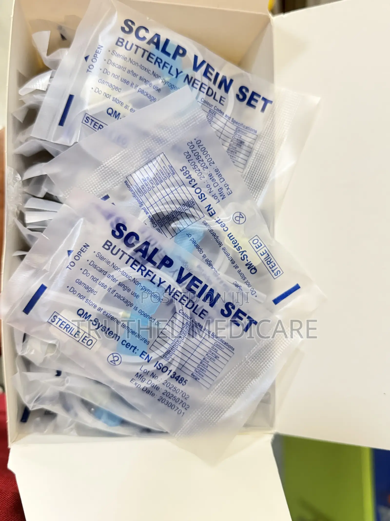 Butterfly Needles - Scalp Vein Sets (23, 21g)