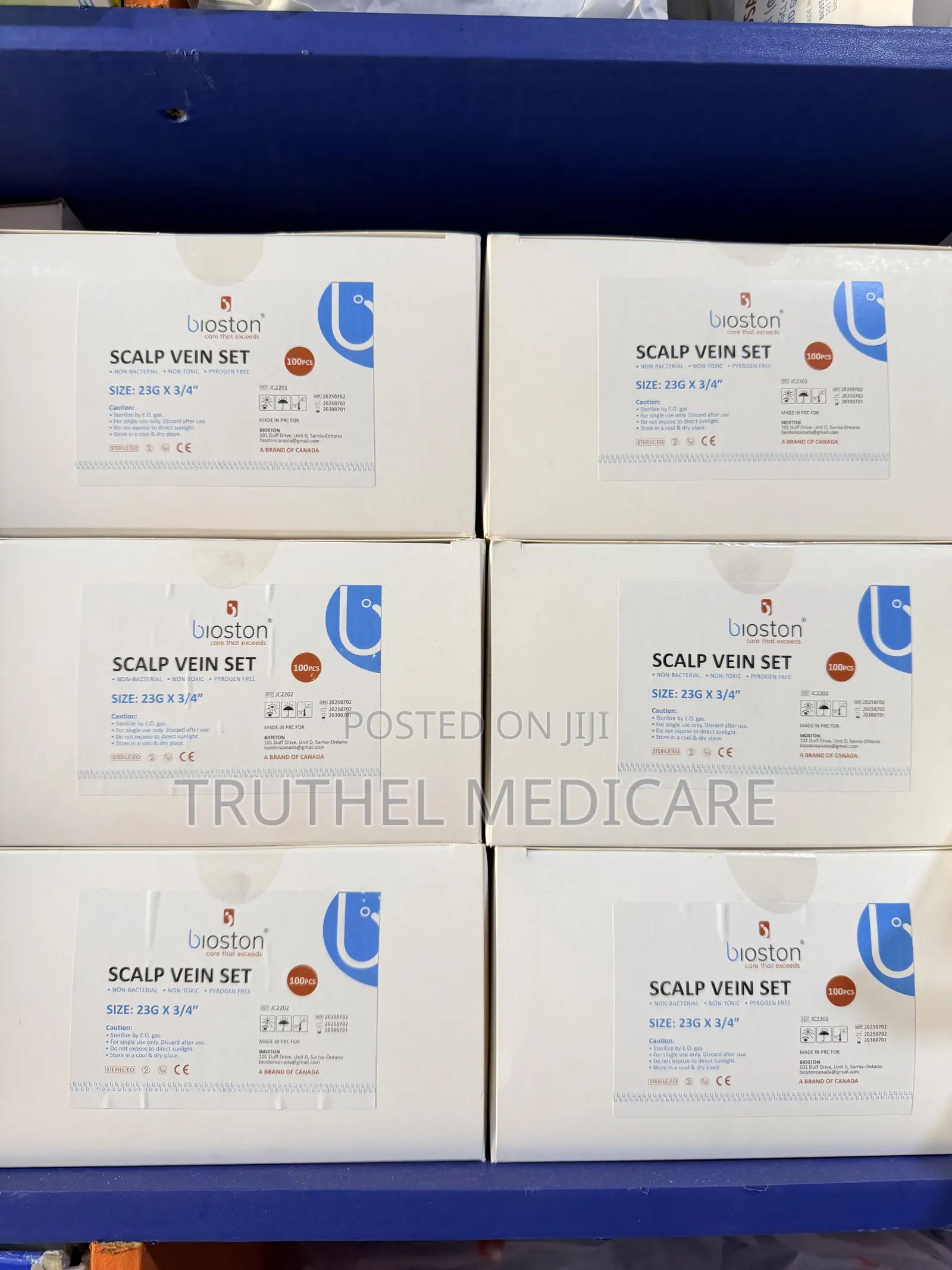 Butterfly Needles - Scalp Vein Sets (23, 21g)