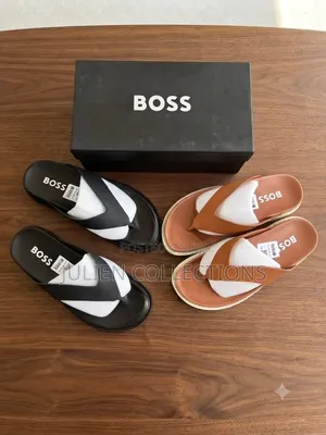 Original Boss Sandals Black and Brown