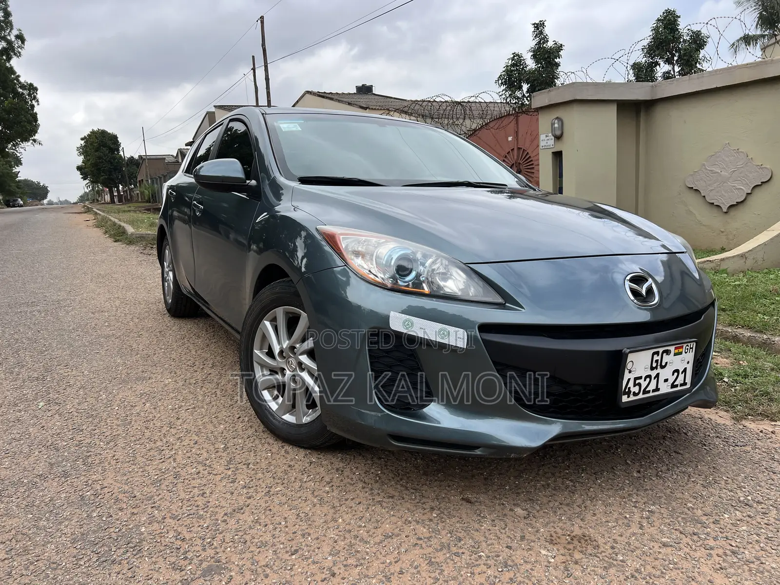 Mazda 3 2012 Gray