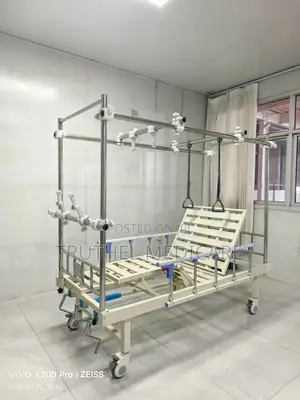 Orthopedic Hospital Bed With Monkey Poles